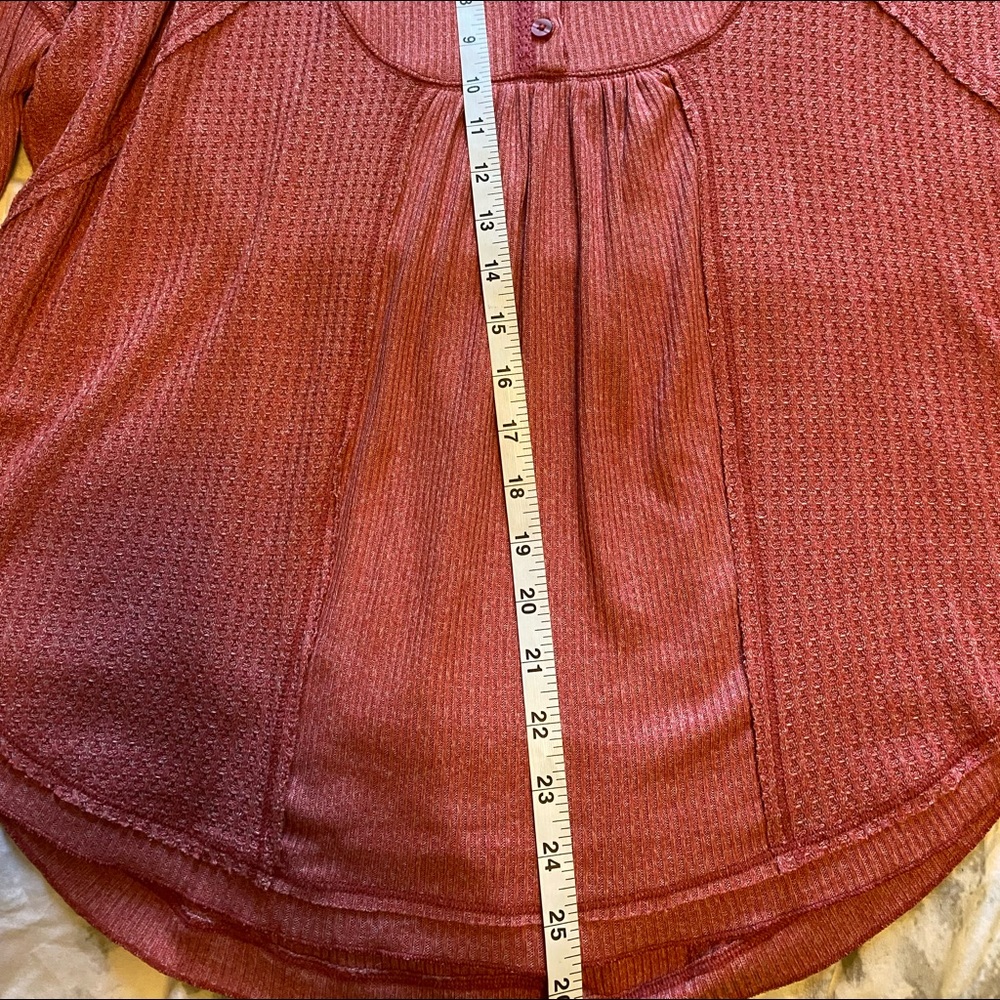BNWT Free People Oversized Long Sleeve Tee - Picture 14 of 16